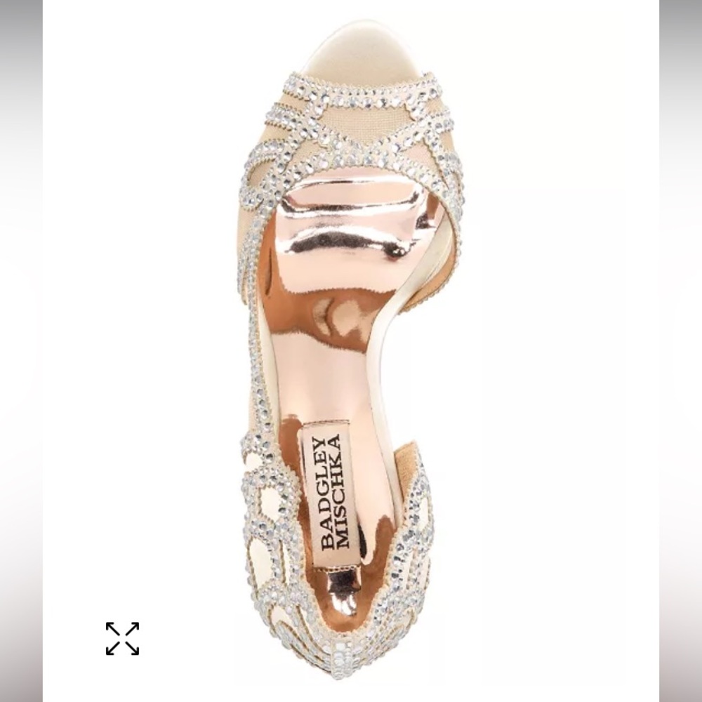 NWT Badgley Mischka Marla heels - Picture 3 of 9